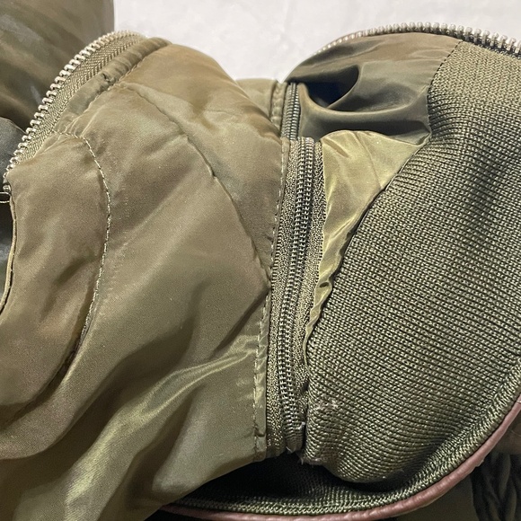 Special One Green Puffer Vest With Removable Hood Lined Women's Size Medium - Picture 5 of 14